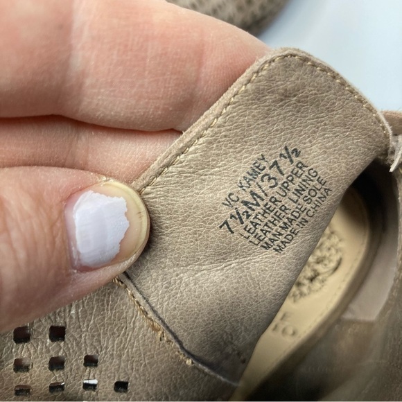 Vince Camuto Kamey peep toe booties size 7.5 - Picture 7 of 7